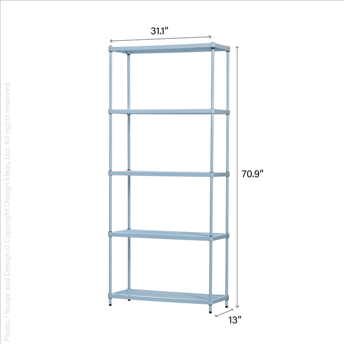 MeshWorks® shelving unit (32 x 14 x 72 in.: 5-tier)