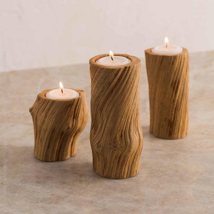 Liana™ candleholders (set of 3)