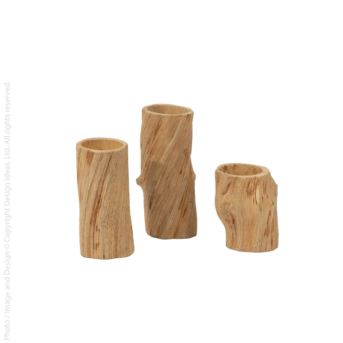 Liana™ candleholders (set of 3)