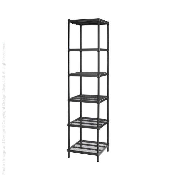 MeshWorks® shelving unit (Narrow: 6-tier)
