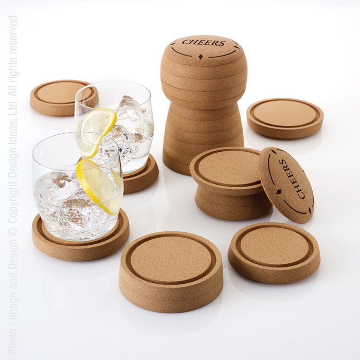 Cheers™ coasters (set of 10)
