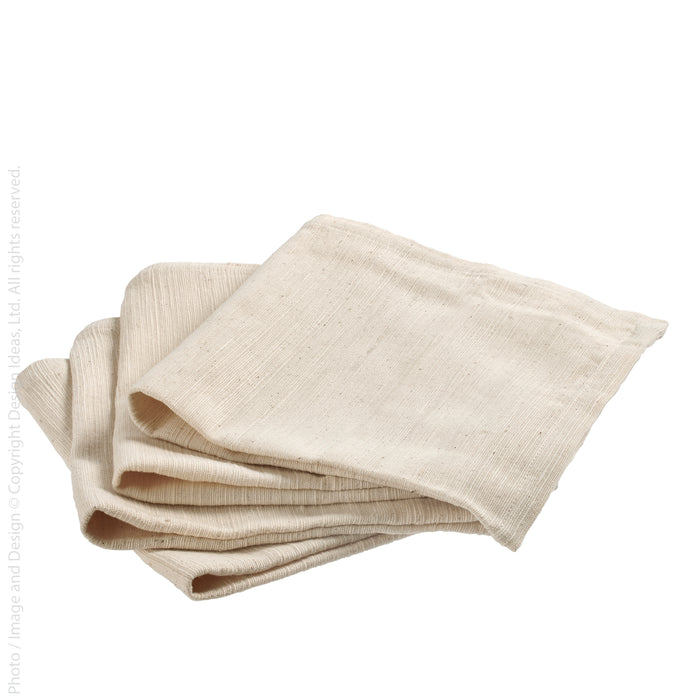 Capri™ napkins (tight: set of 4)