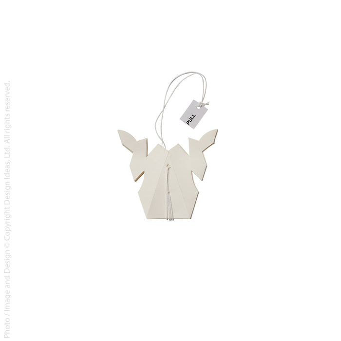 Flurry™ hanging snowflake (small: marquise)