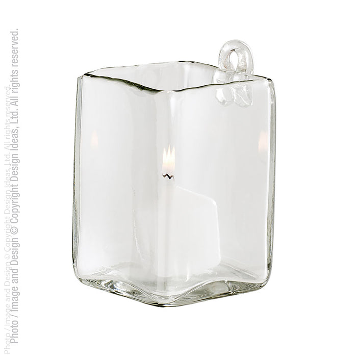 Bowery™ candleholder (3 x 3 x 4 in.)