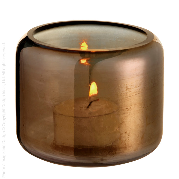 Hubbard™ votive (black luster)