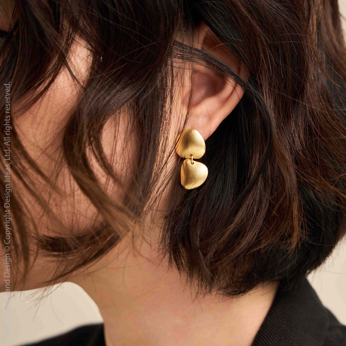 Samudra™ double earrings