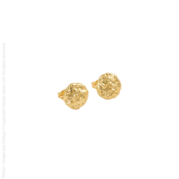 Samudra™ ruvida stud earrings