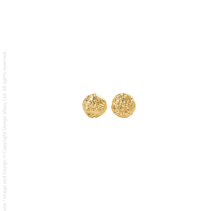 Samudra™ ruvida stud earrings