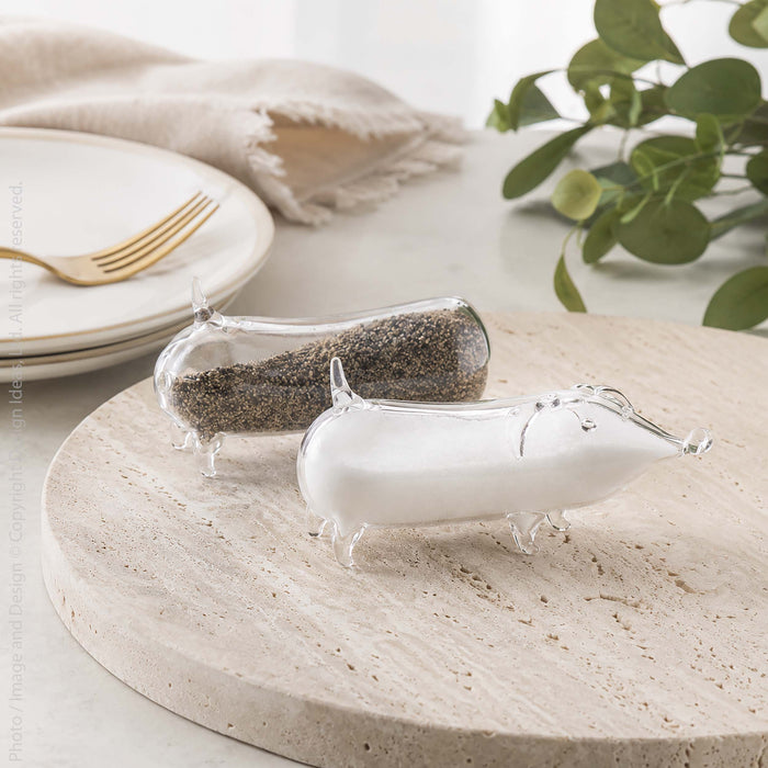 Dachshund salt & pepper shakers
