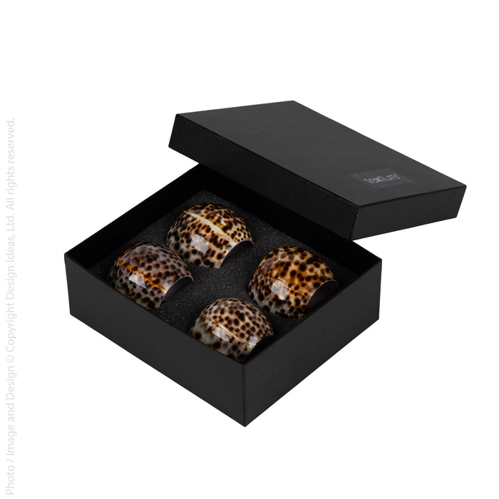 Cala™ napkin rings (set of 4)
