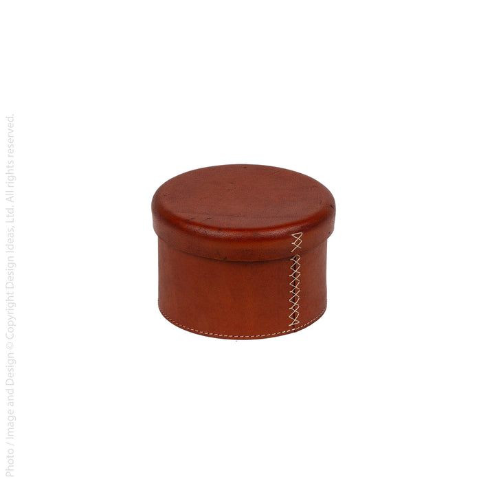 Birra™ lidded box (round)