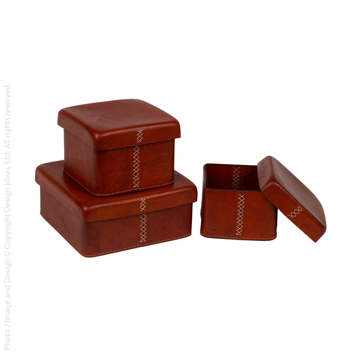 Birra™ square boxes (set of 3)