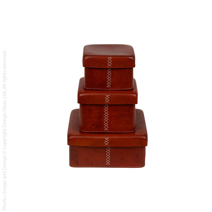Birra™ square boxes (set of 3)