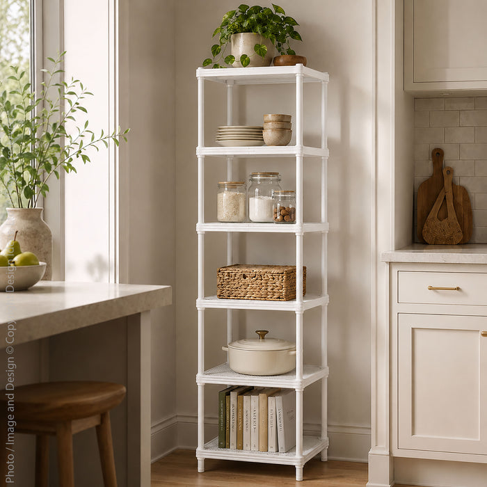 MeshWorks® shelving unit (Narrow: 6-tier)