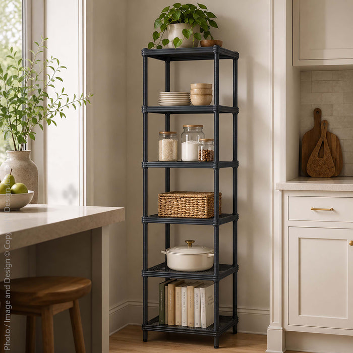 MeshWorks® shelving unit (Narrow: 6-tier)