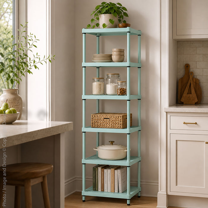 MeshWorks® shelving unit (Narrow: 6-tier)