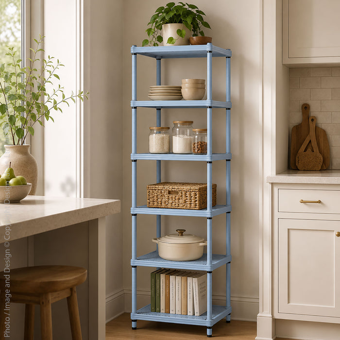 MeshWorks® shelving unit (Narrow: 6-tier)