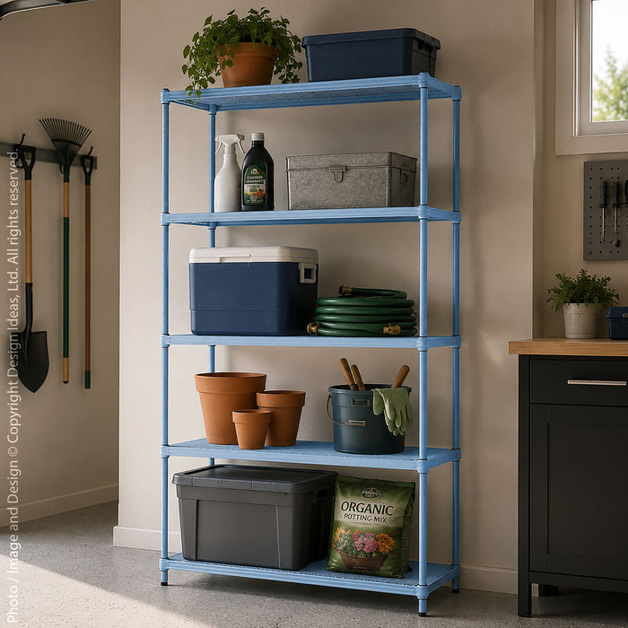 MeshWorks® shelving unit (32 x 14 x 72 in.: 5-tier)