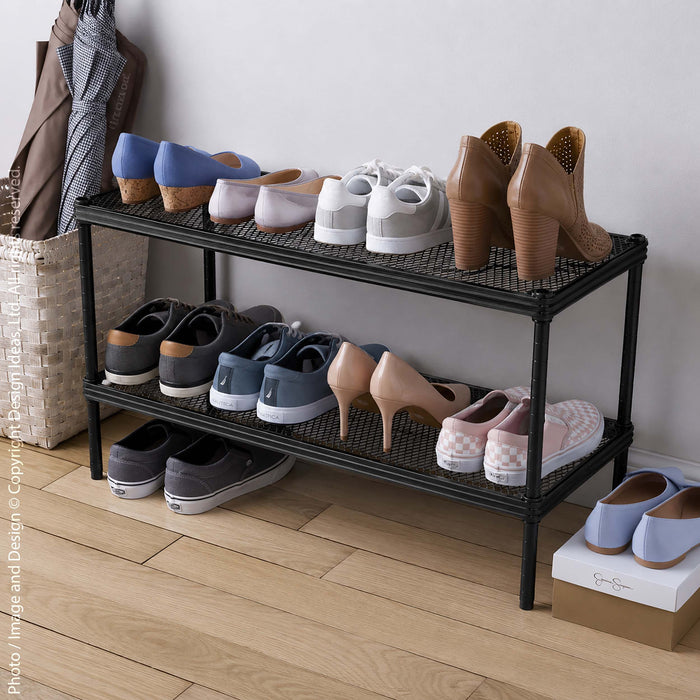 MeshWorks® stacking unit (32 x 14 x 18 in.: 2-tier)