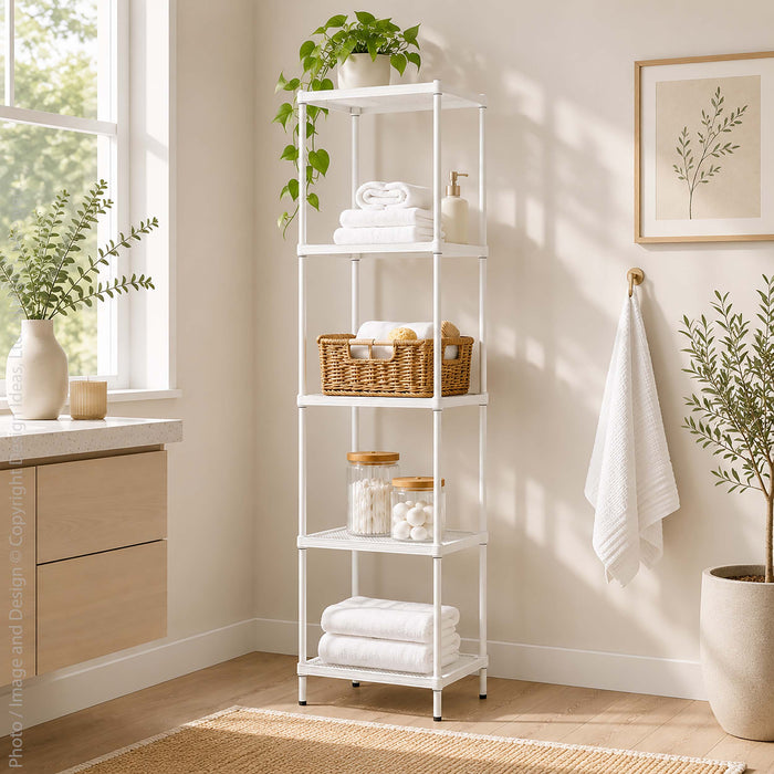 MeshWorks® shelving unit (14 x 14 x 72 in.: 5-tier)
