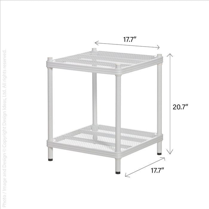 MeshWorks® utility unit (18 x 18 x 21 in.: 2-tier)