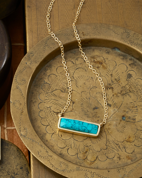 Turquoise Pendant Necklace