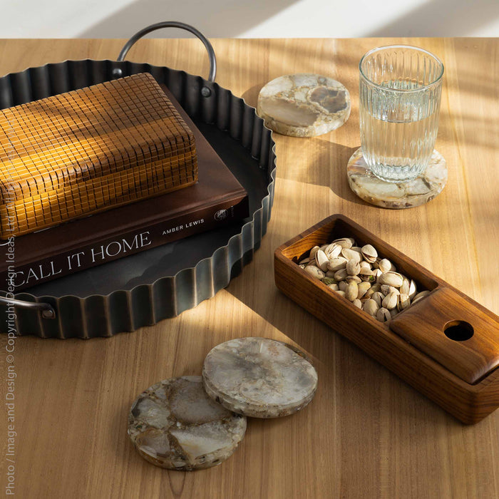 Luxor™ coasters (set of 4)