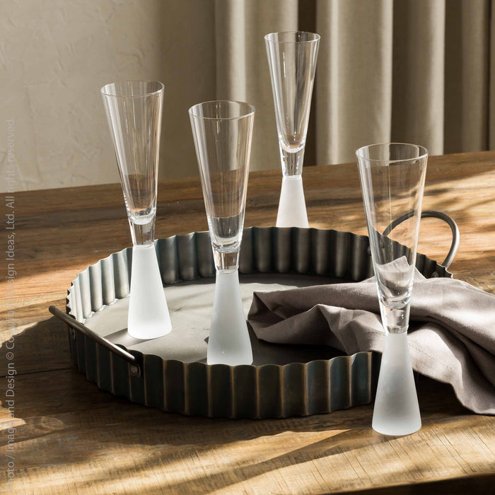 Bergen™ champagne flute (set of 4)