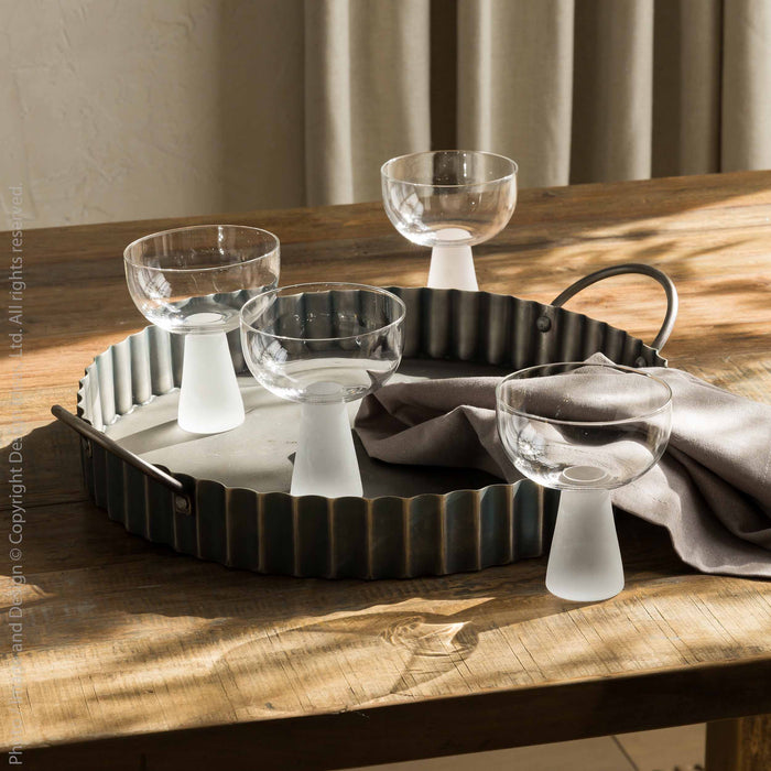 Bergen™ coupe glasses (set of 4)
