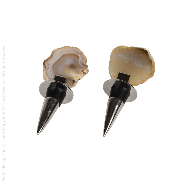 Luxor™ wine bottle stopper (set of 2)