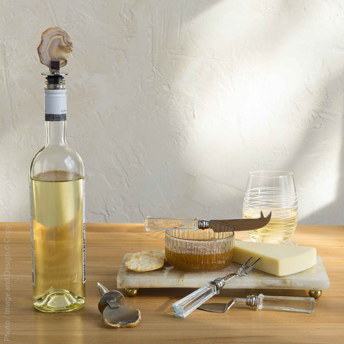 Luxor™ wine bottle stopper (set of 2)