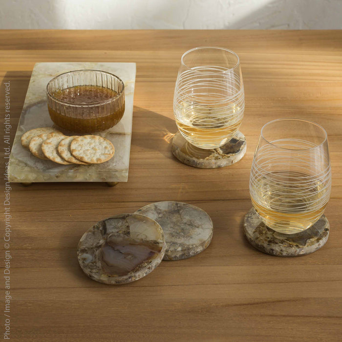 Luxor™ coasters (set of 4)