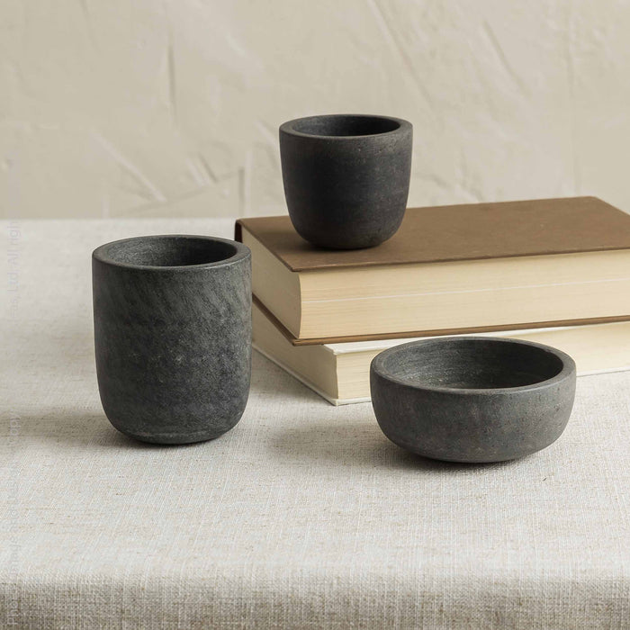 Hasten™ stone pot (3 dia. x 4 in.)