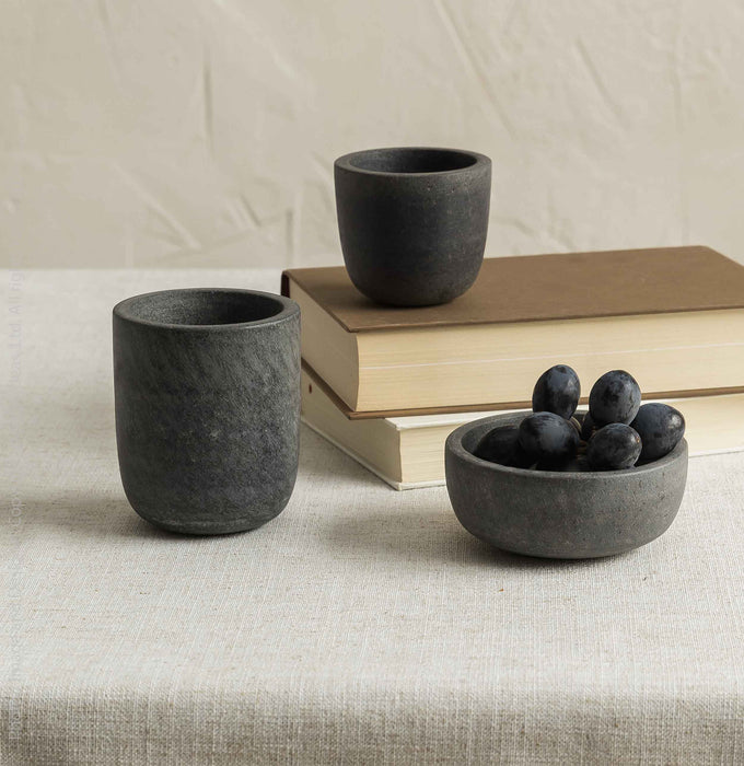Hasten™ stone pot (3 dia. x 4 in.)
