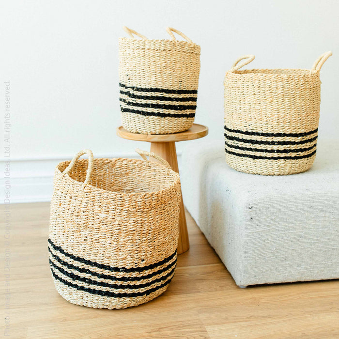 Scarborough™ baskets (set of 3)