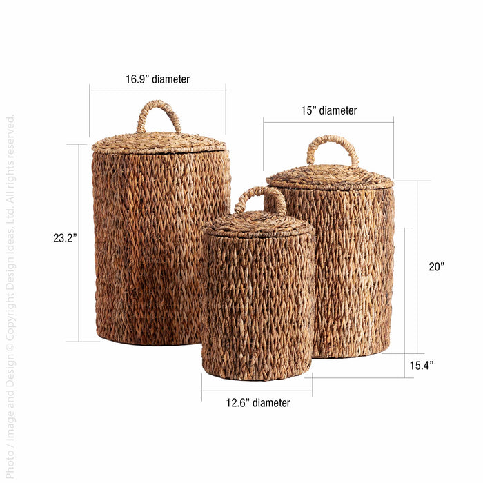 Lesina™ basket (set of 3)