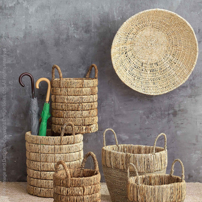 Palmetto™ baskets (set of 3)