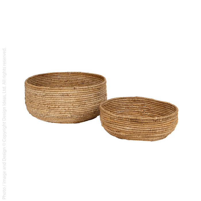 Banten™ baskets (set of 2)