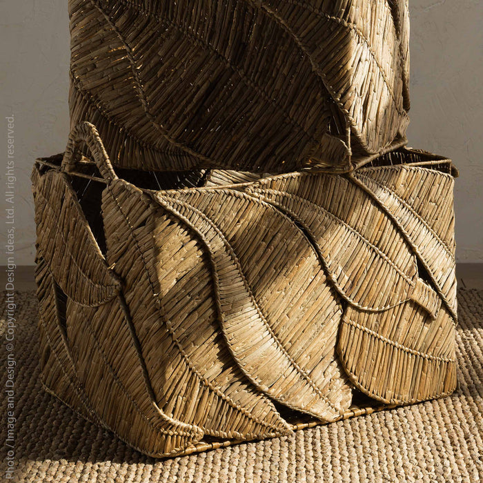 Catalpa™ baskets (set of 2 - rectangle)