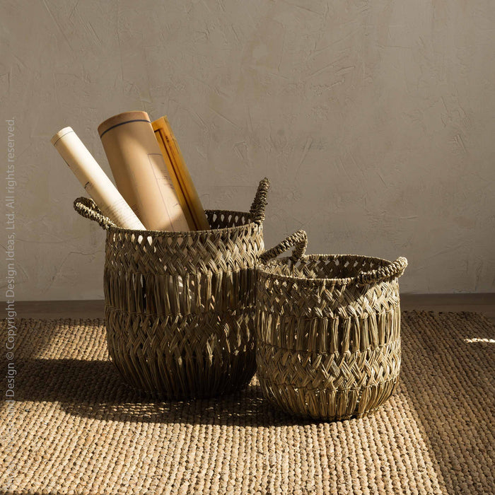 Muqarnas™ basket (set of 2)