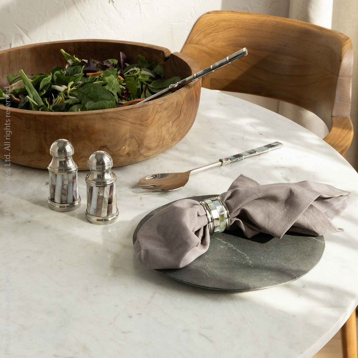 Abalon™ salt & pepper shakers (set of 2)