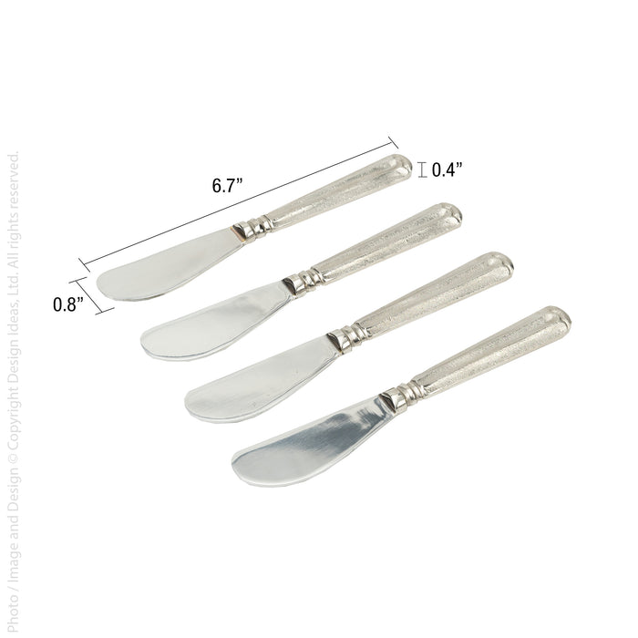 Waldorf™ spreaders (set of 4)