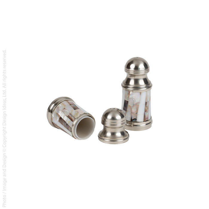 Abalon™ salt & pepper shakers (set of 2)