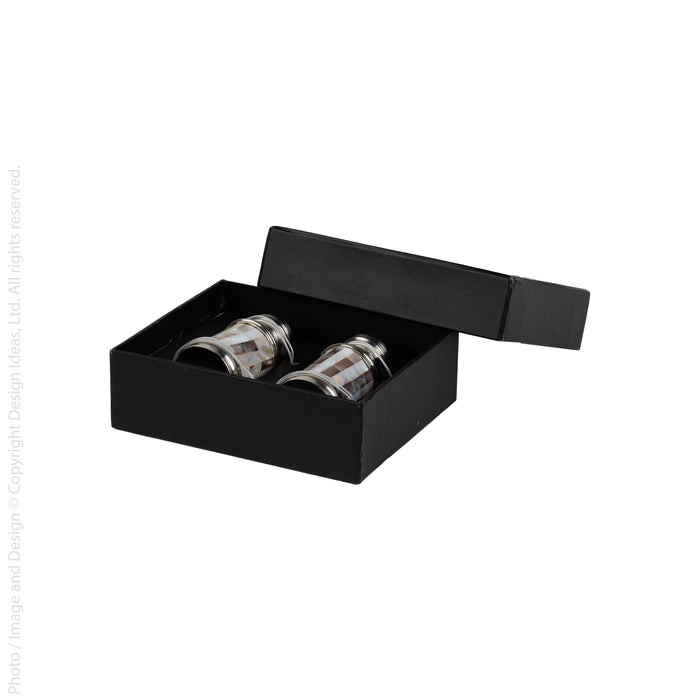 Abalon™ salt & pepper shakers (set of 2)