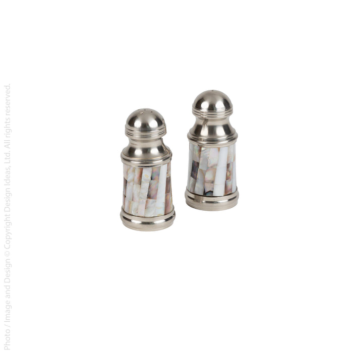 Abalon™ salt & pepper shakers (set of 2)