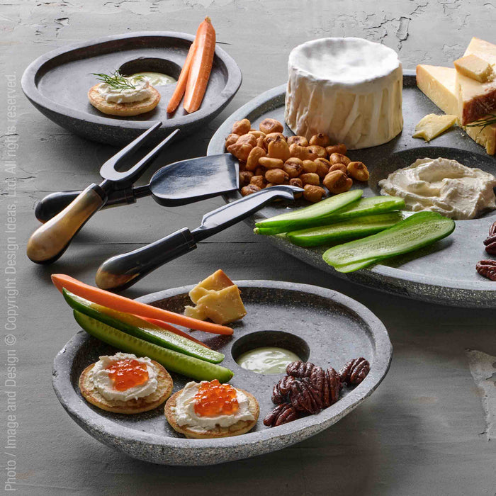 Brookby™ cheese knives (set of 3)