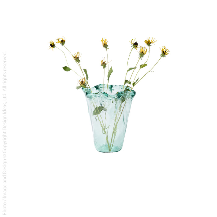 Nile River vase (6.7 in. - wave)
