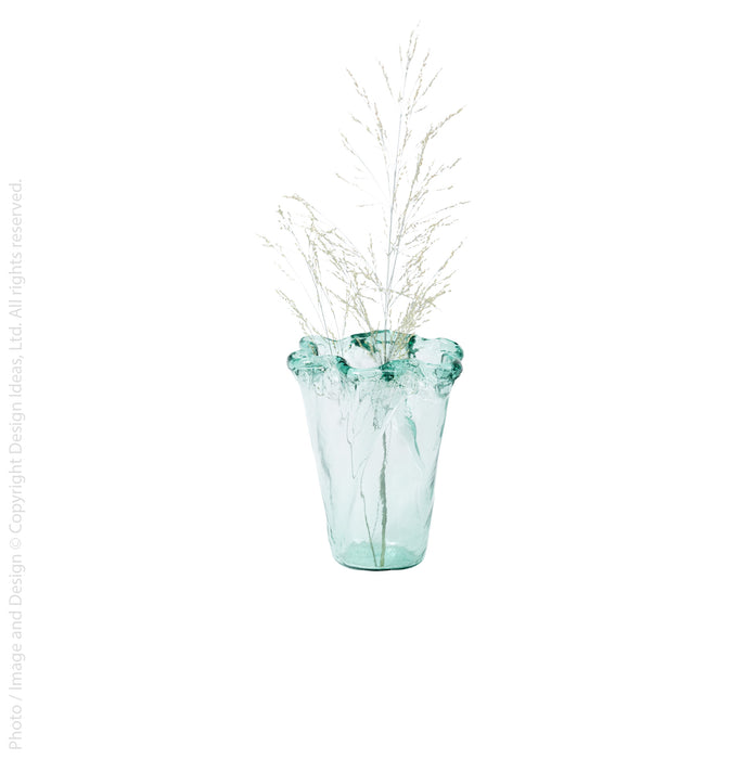 Nile River vase (6.7 in. - wave)