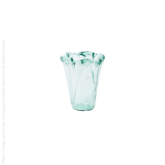 Nile River vase (6.7 in. - wave)
