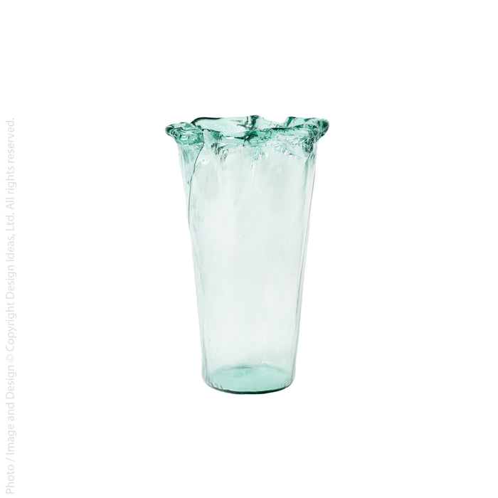 Nile River vase (13.8 in. - wave)